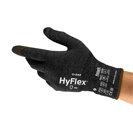 Ansell Hyflex 11-542 Lightest Wgt High Cut Gloves Sz 8 11542080